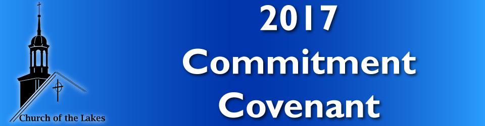 2019 Commitment Covenant | Church of the Lakes